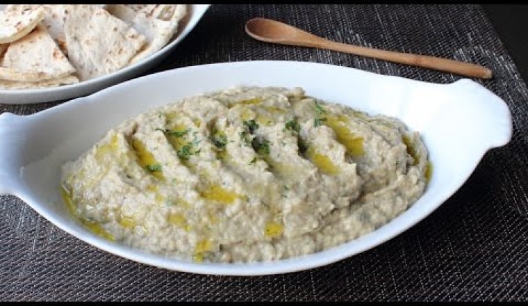 Baba Ghanoush - How to Make Roasted Eggplant Dip and Spread