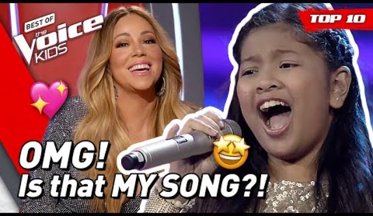 TOP 10 Stunning MARIAH CAREY Songs Covered on The Voice Kids!