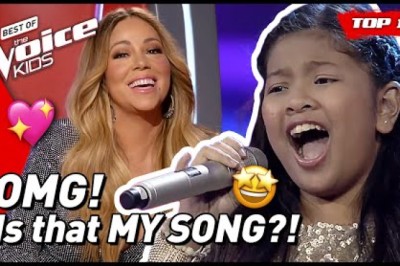 TOP 10 Stunning MARIAH CAREY Songs Covered on The Voice Kids!