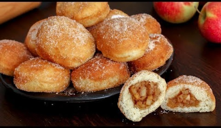 Apple Filled Donuts