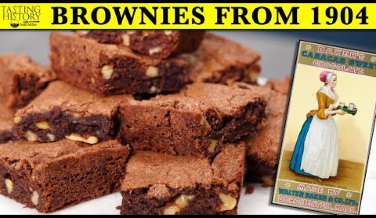 Baking the Original Brownie - The History of Brownies
