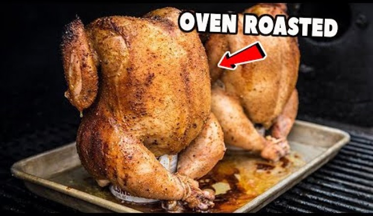 Oven Roasted Beer Can Chicken