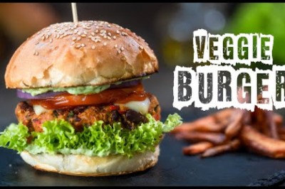 Sweet Potato Veggie Burger Patties
