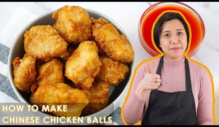 Takeout Style Sweet and Sour Chicken Balls