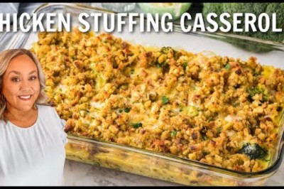 Chicken Stuffing Casserole