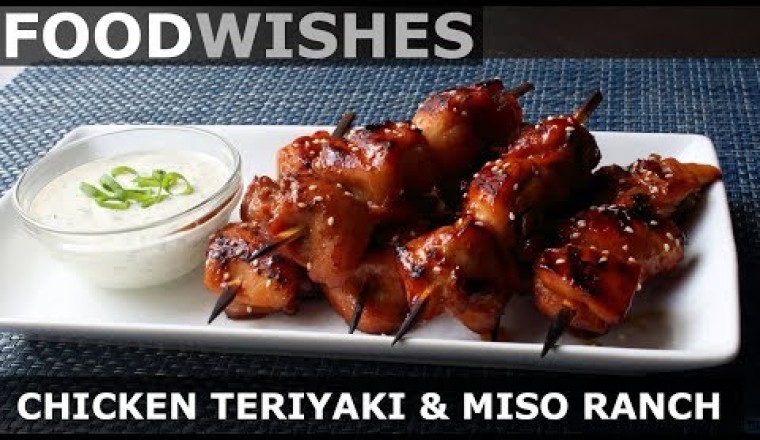 Grilled Chicken Teriyaki with Miso Ranch