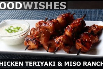 Grilled Chicken Teriyaki with Miso Ranch