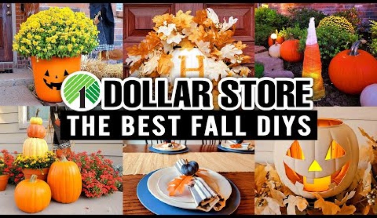 20 Fall Inspired Dollar Tree DIYs
