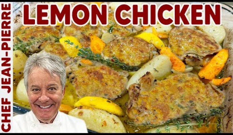 One Pan Lemon Roasted Chicken