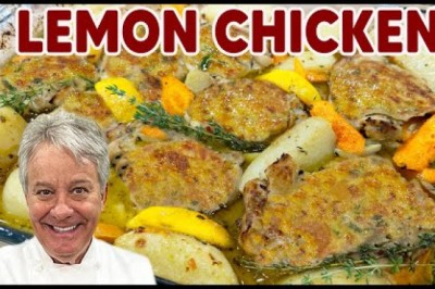 One Pan Lemon Roasted Chicken