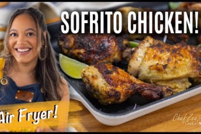 Air Fryer Sofrito Chicken Recipe