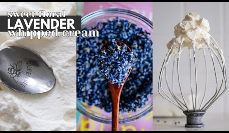 Lavender Whipped Cream