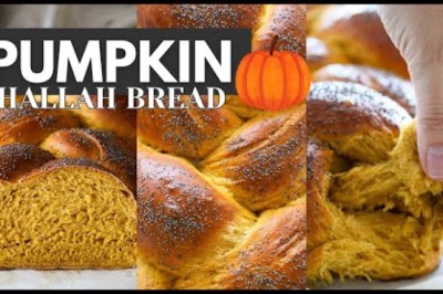 Pumpkin Challah Bread (The BEST Dairy-Free Bread for Thanksgiving)