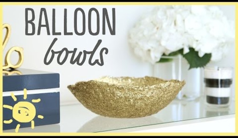 Glitter Balloon Bowl
