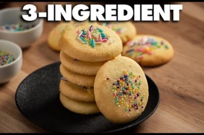 3 Ingredient Sugar Cookies