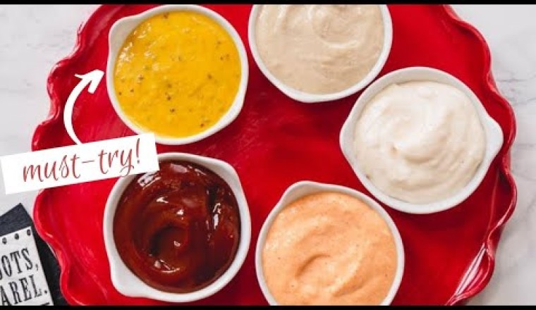 5 Amazing Dipping Sauces in 5 Minutes or Less