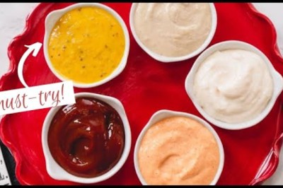 5 Amazing Dipping Sauces in 5 Minutes or Less