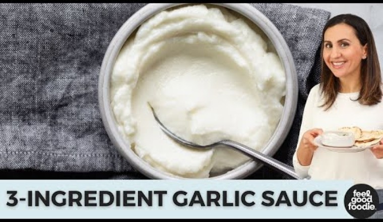 Lebanese Garlic Sauce (Toum)