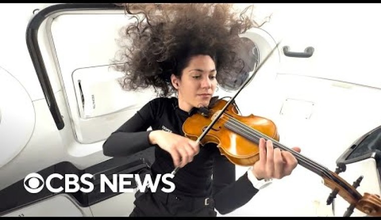 Polaris Dawn Astronaut Delivers Violin Performance From Space