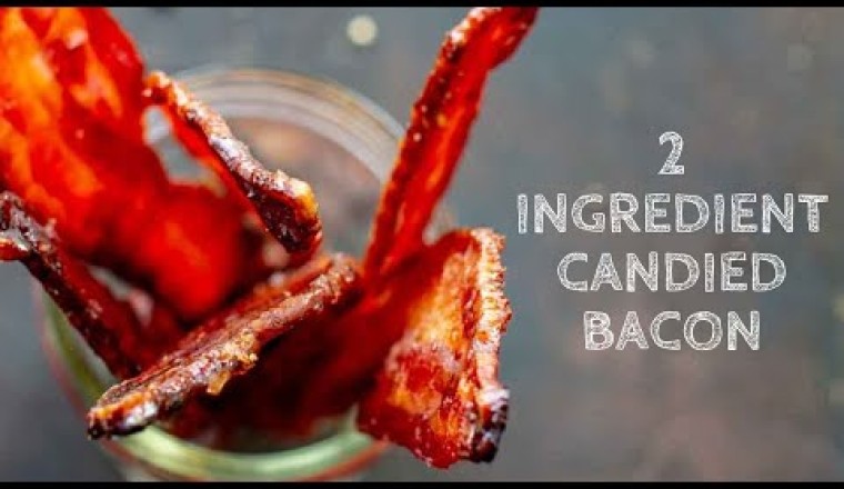2 Ingredient Baked Brown Sugar Candied Bacon