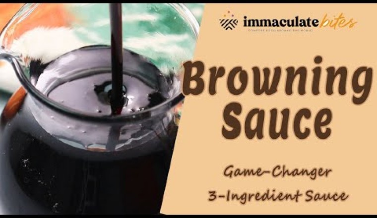 3 Ingredient Browning Sauce