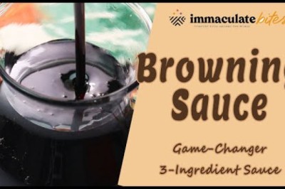 3 Ingredient Browning Sauce
