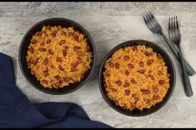 Quick Cuban Rice and Beans