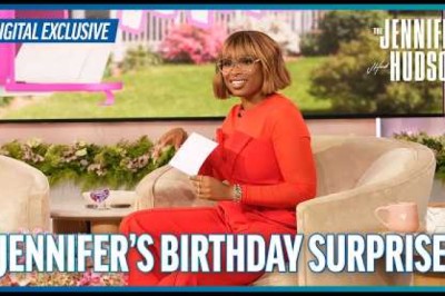 Surprise Birthday Gift from Fans Brings Jennifer Hudson to Tears