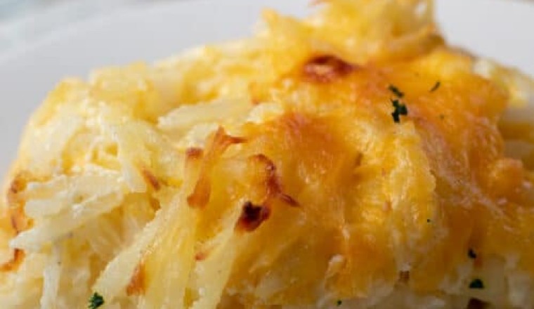 Easy Cracker Barrel Hash Brown Casserole