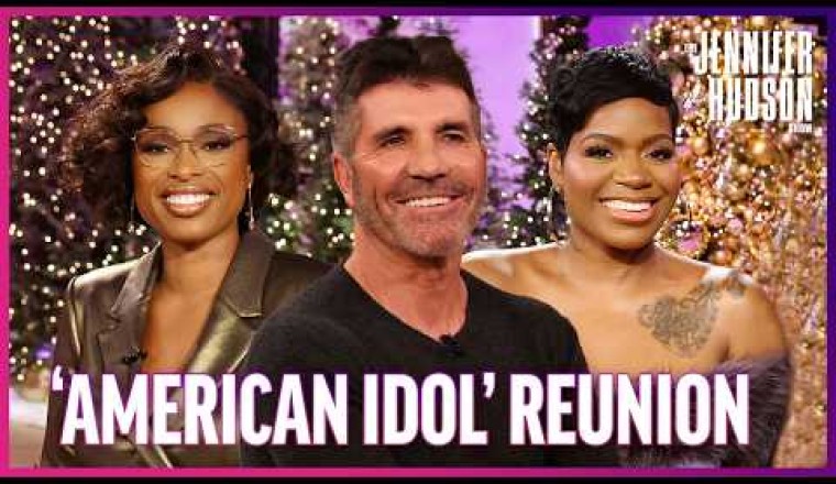 Jennifer Hudson Reunites with the Stars of ‘American Idol’