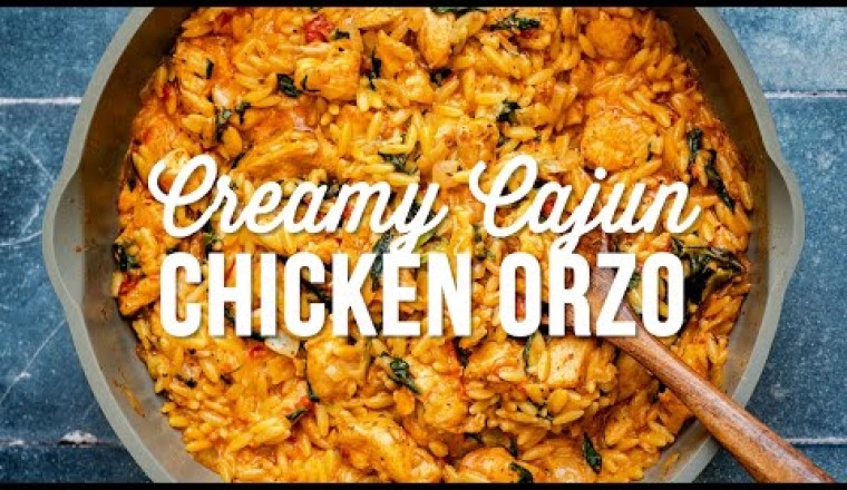 Cajun Chicken Orzo