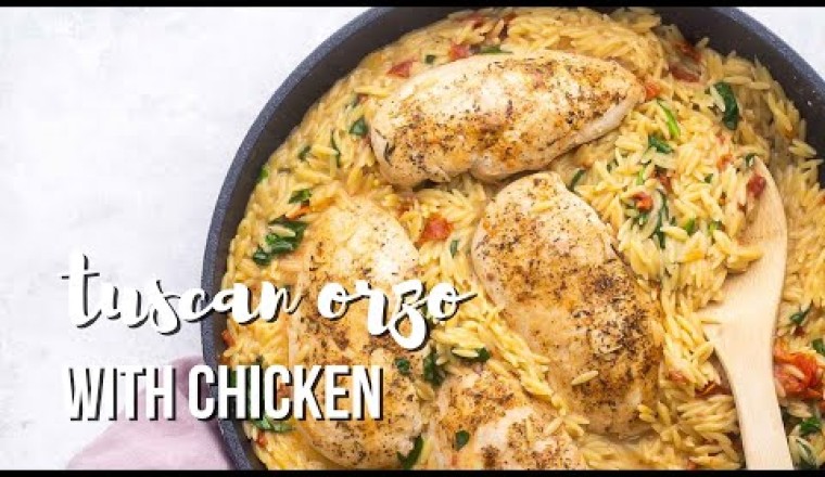 Tuscan Orzo Chicken