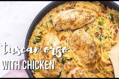 Tuscan Orzo Chicken