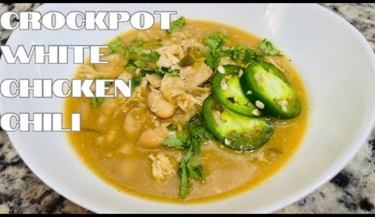 Crockpot White Chicken Chili