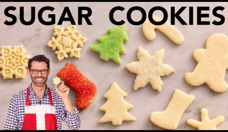 EASY No Spread Sugar Cookies