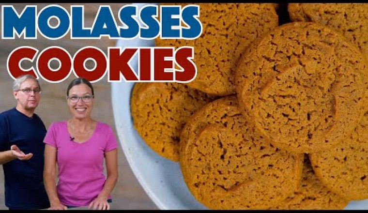 Old Fashioned Molasses Cookies (1935)
