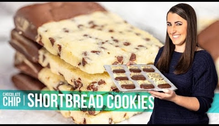 Chocolate Chip Shortbread Cookies
