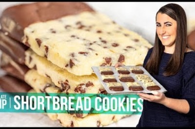 Chocolate Chip Shortbread Cookies