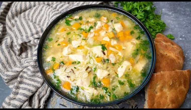 Instant Pot Chicken and Rice Soup