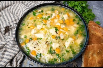 Instant Pot Chicken and Rice Soup