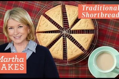 Martha Stewart’s Traditional Shortbread