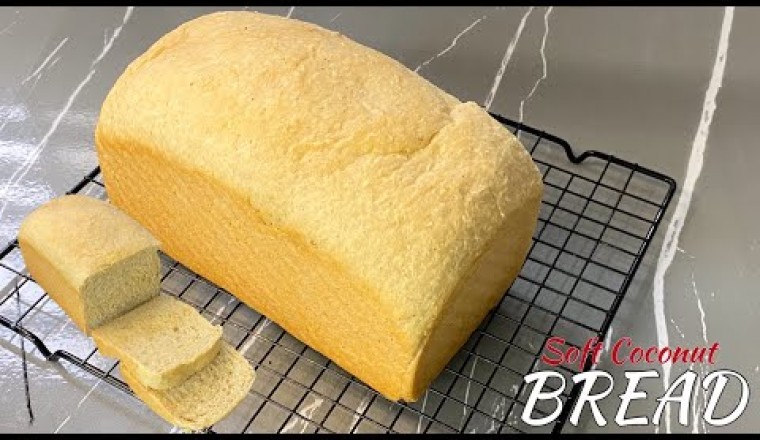 Soft And Tasty Coconut Bread