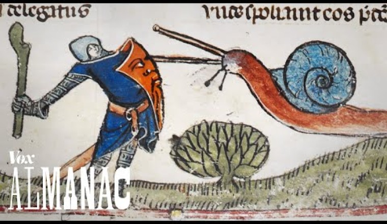 Why Knights Fought Snails in Medieval Art