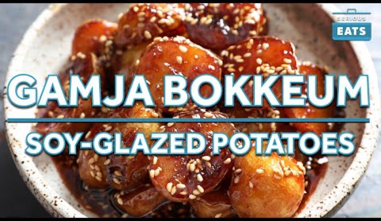 Gamja Bokkeum (Korean Sweet Soy-Glazed Potatoes)