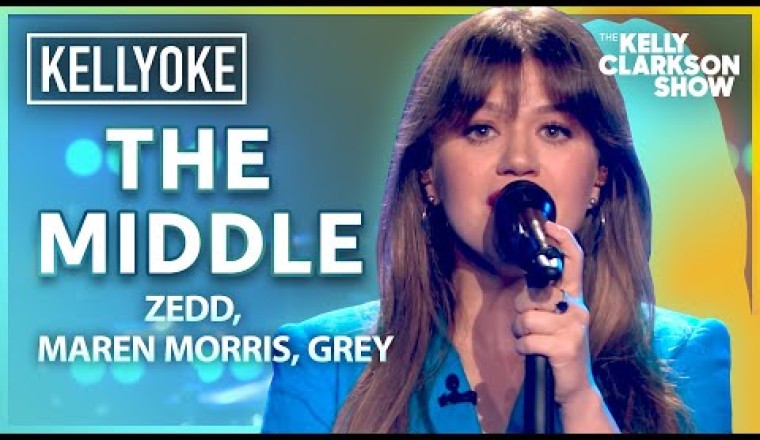 Kelly Clarkson Performs 'The Middle' by Zedd, Maren Morris, Grey