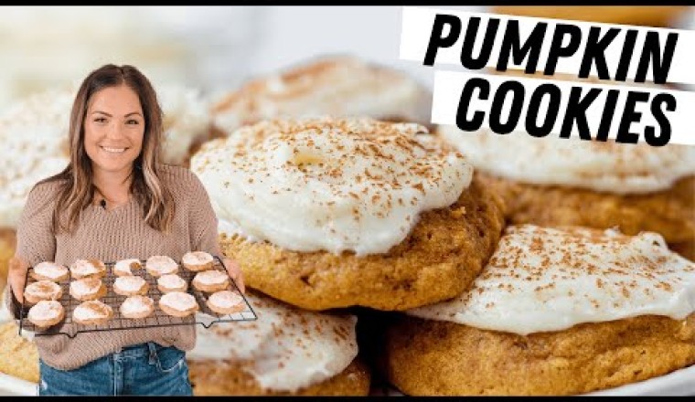 Soft Pumpkin Cookies With a Gluten Free Option