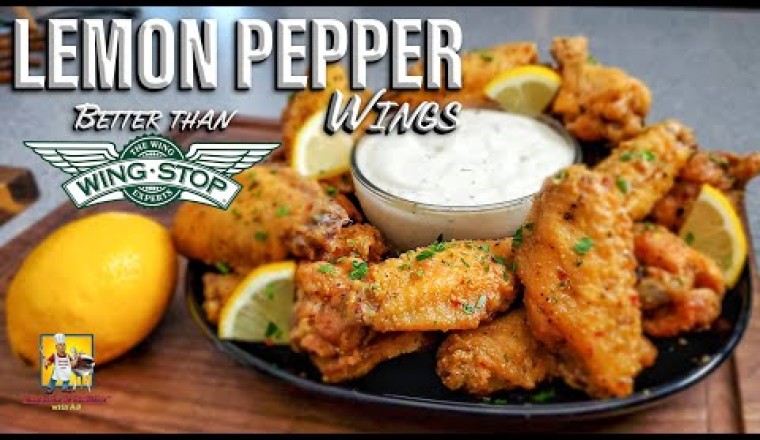 Easy Lemon Pepper Wings Recipe (Wingstop Copycat)