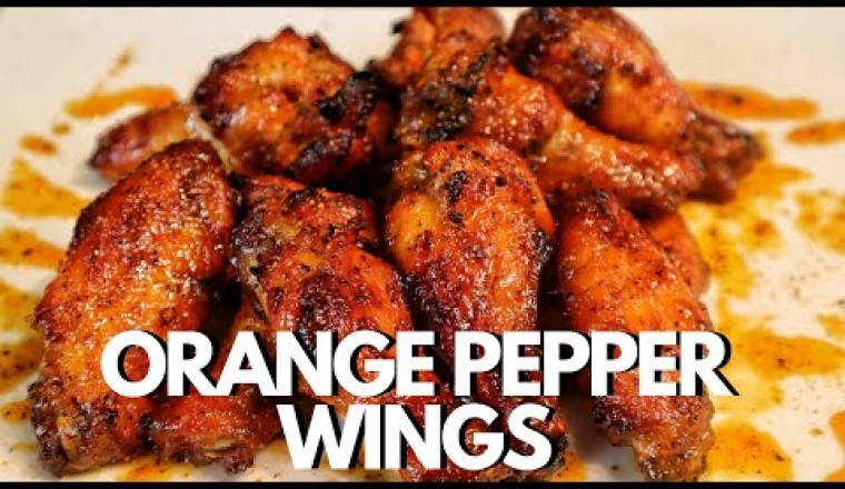 Orange Pepper Wings