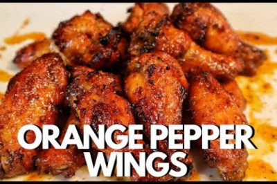 Orange Pepper Wings