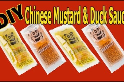 Chinese Hot Mustard and Duck Sauce